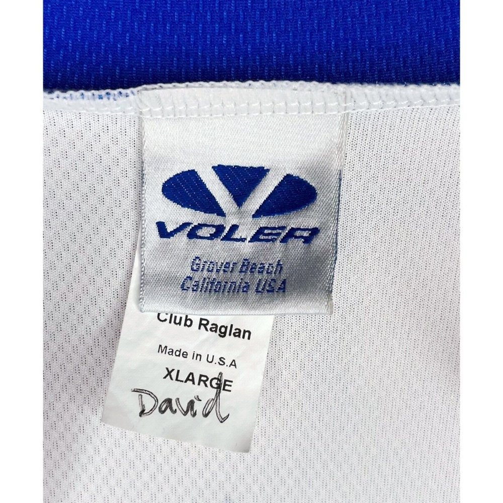 Voler Short Sleeve XL Cycling Jersey Bike Porter Keadle Moore LLP CPA Blue White - Picture 8 of 8